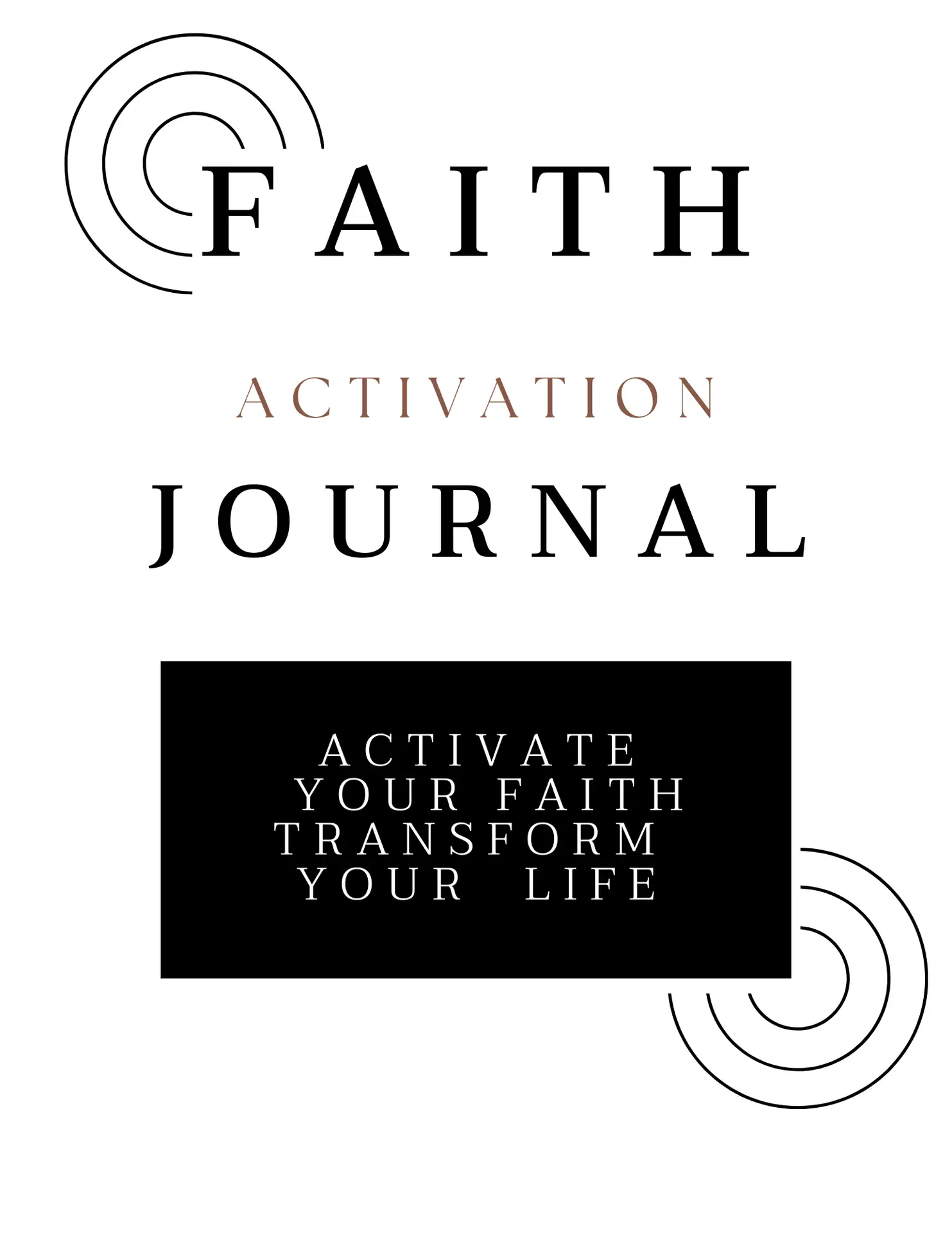 faith activation journal