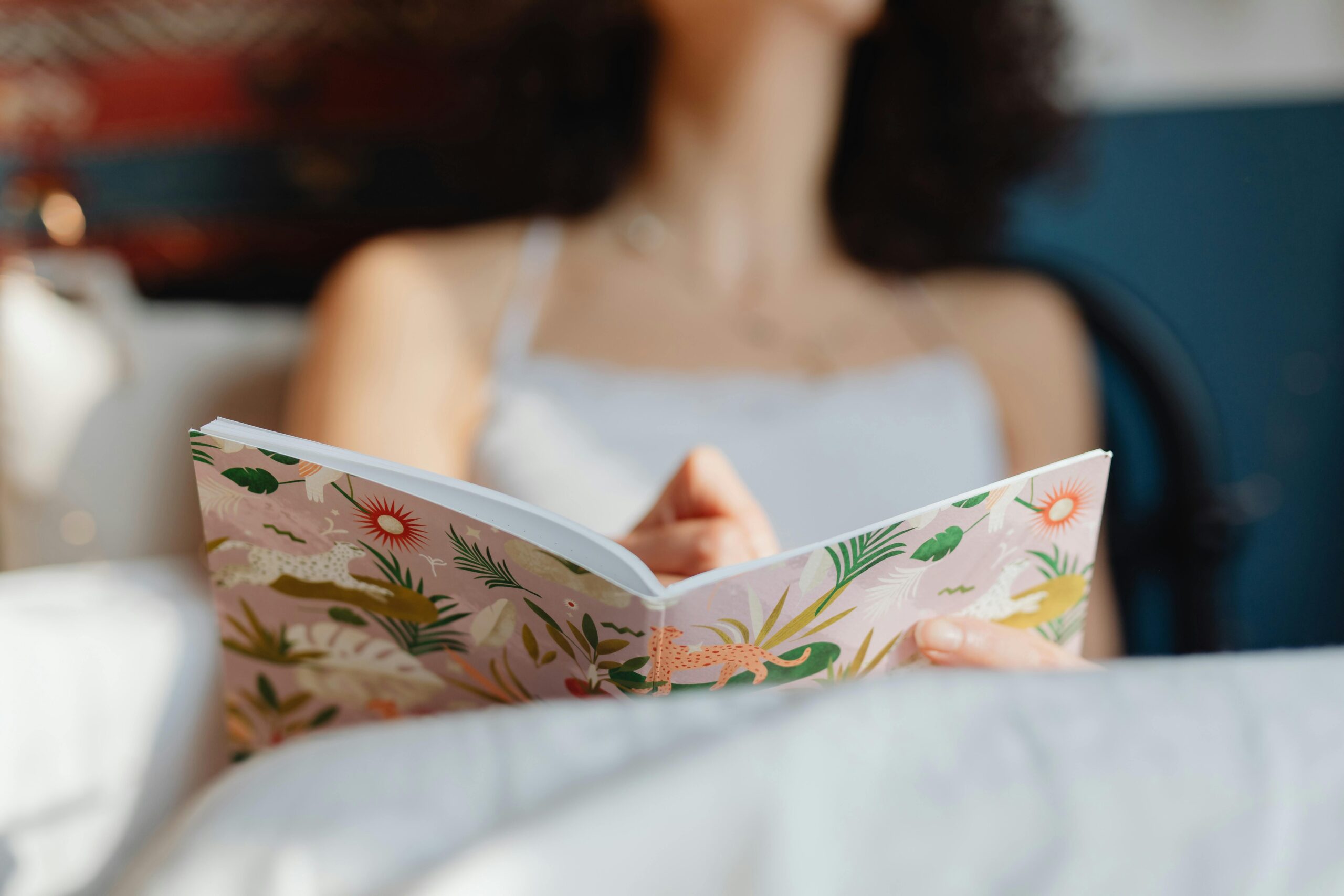 Use your imagination to create your reality – woman visualizing her dream life.