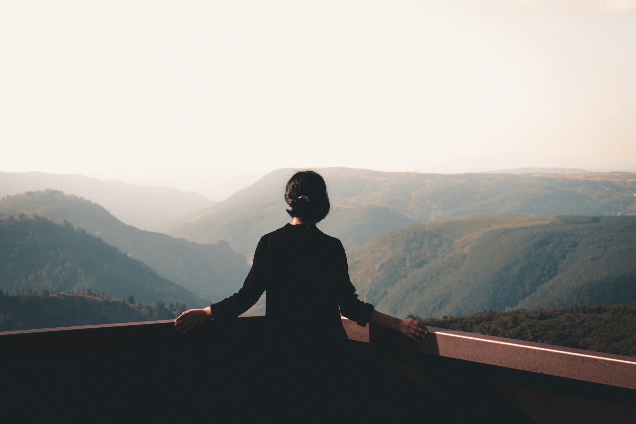 woman in nature activating faith